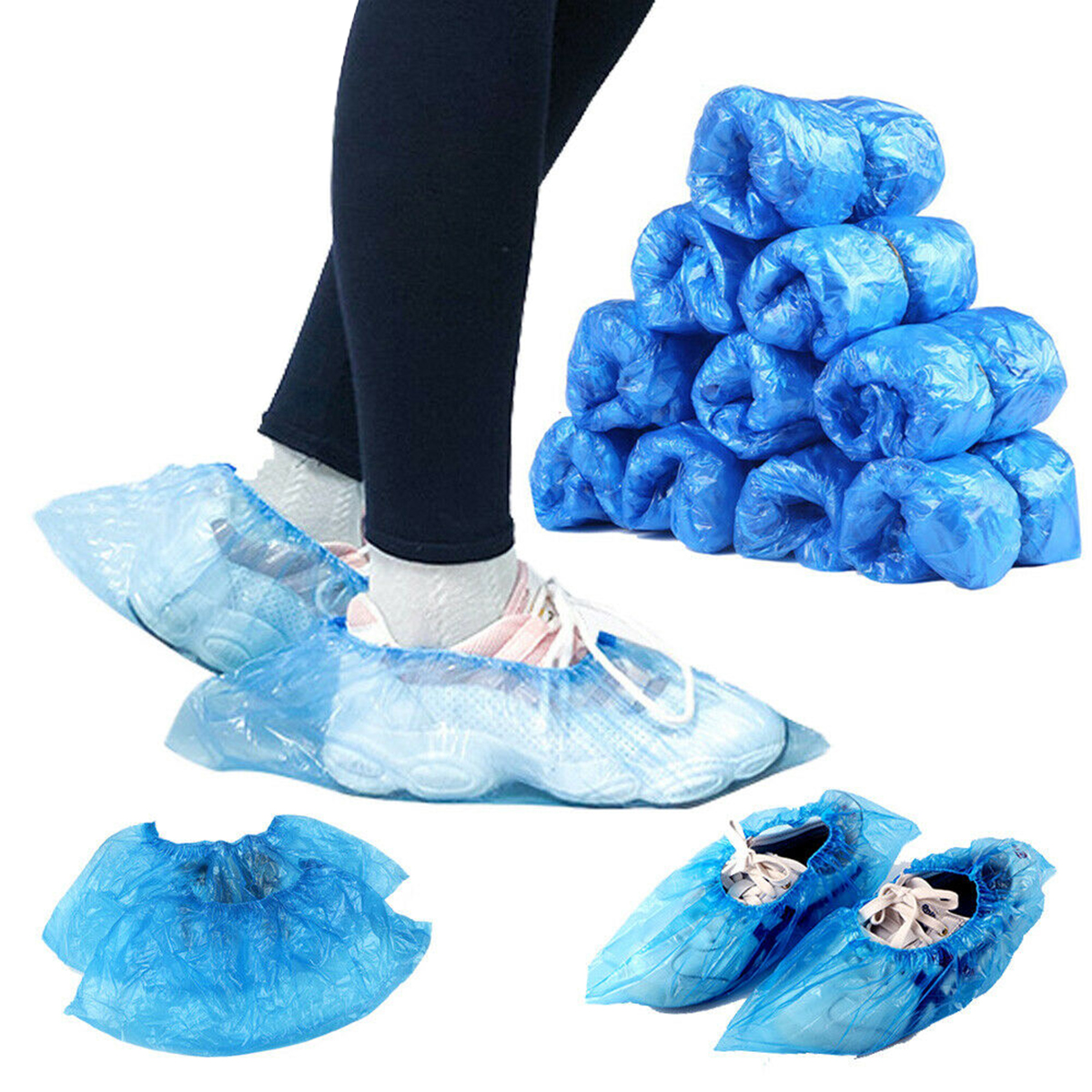 plastic protective shoe covers