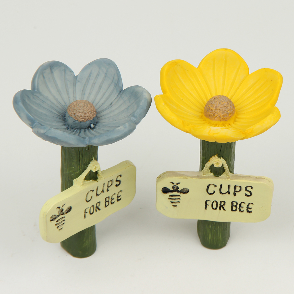 Flower-Shaped Bee Watering Bath Station Hydration Spots Colorful Butterfly